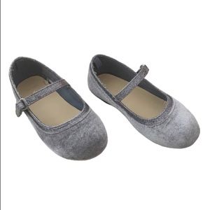Gymboree grey Mary Jane shoes size 8